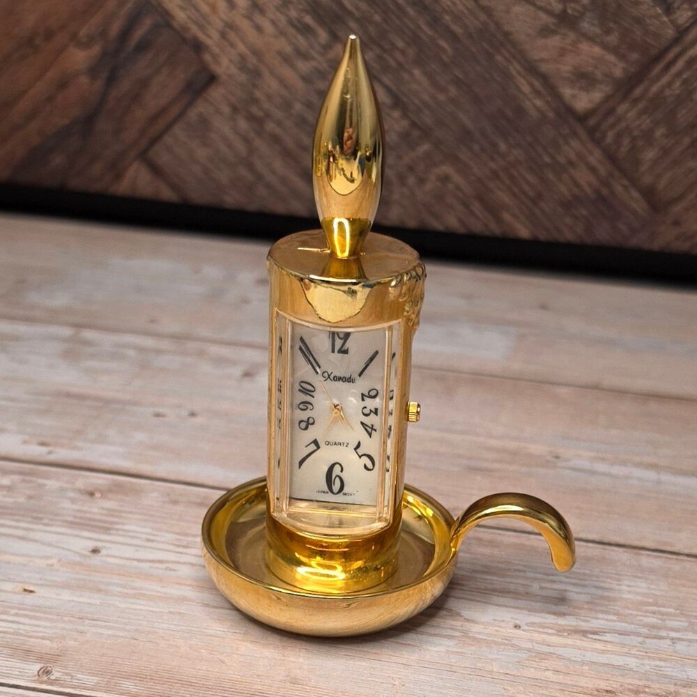 Vtg Xanadu Miniature Clock